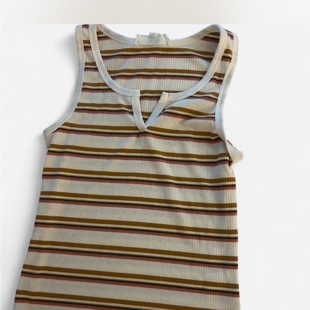 stripped tank top